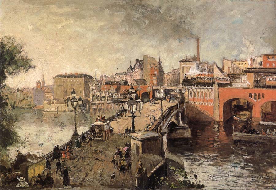 View aufdie Jannowitzbrucke